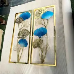 Wall Decor Kuningan Double